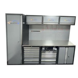 China Garage Tool Cabinet Set for Car Repair Workshop Tools Storage Combo Made of 1.0mm Steel Strong and long lifetime factory