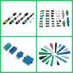 FTTH Fiber Connector Kits Boot Type Standard/Short/Long Color Options Blue/Green