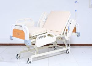 China Electric 3-Function Hospital Bed Height Adjustable 440-700mm ABS Headboard Footboard factory