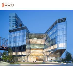 China heatproof Extrusion Aluminum Curtainwall Systems exterior Office Building Wall factory