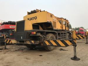 China Kato Rough Terrain Second Hand Cranes 50 Ton With Mitsubishi Engine 270hp factory
