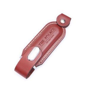 China Leather USB Flash Drives Promotion with Logo-Printing factory