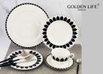 20-Piece Kitchen Dinnerware Set, Plates, Dishes, Bowls, Service for 4, Modern