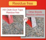 Hot Melt Adhesive Colored Sticky Cloth Tape High Bond Anti Corrosion Fit Package