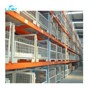 China 8000kg / Level Heavy Duty Rivet Shelving Beam Pallet Rack factory