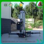 CE ISO Hydraulic Vertical Mast Lift 6m Electric Single Man Lift Equipment