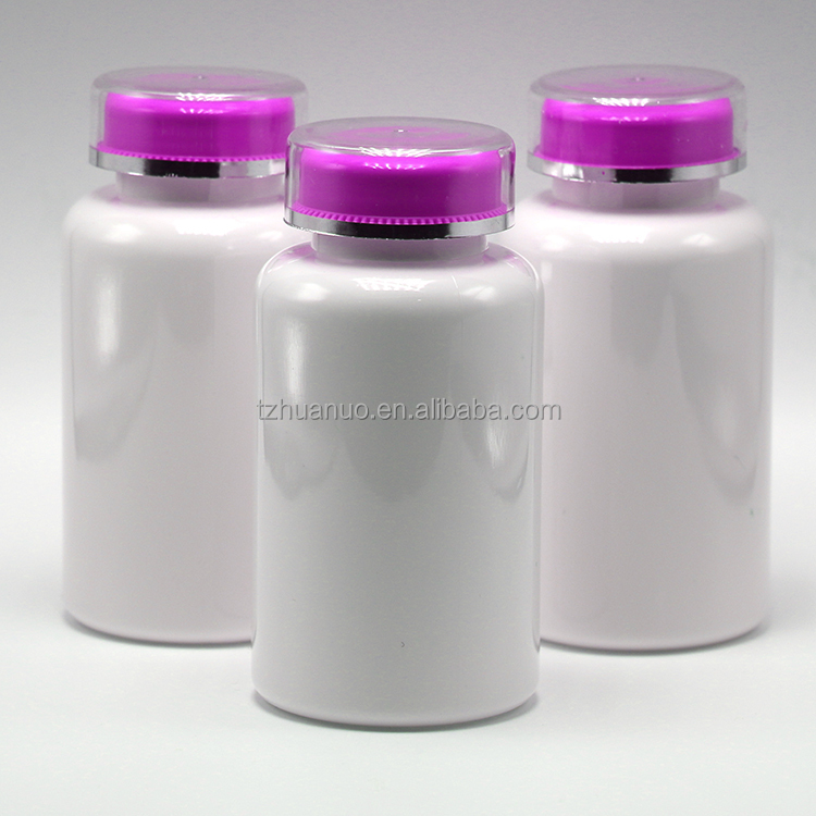 Customized 200ml PET Plastic Pill Bottle with Screw Cap for Pill Powder Capsule Tablet
