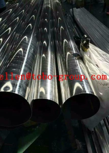 TOBO GROUP 304 316 201 202 Stainless Steel Welded Tube for Furniture ASTM A554