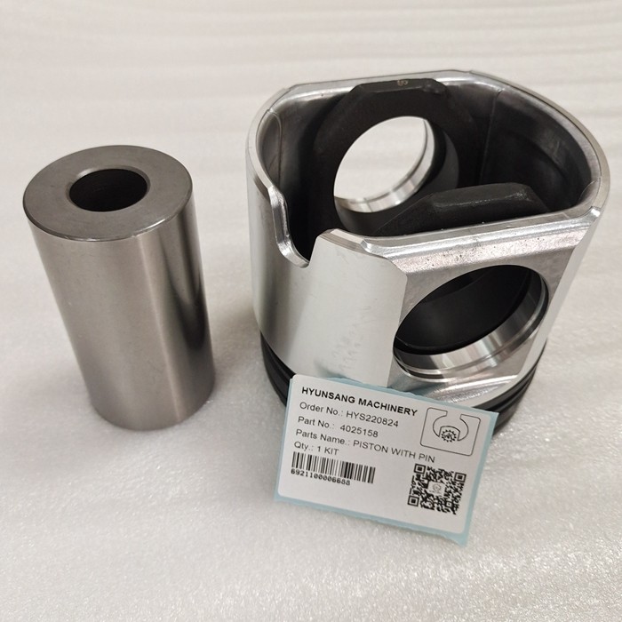 Excavator Engine Parts Piston Kit Piston Crown Piston Skirt 4025158 For M11 ISM