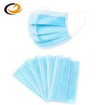 Waterproof Non Woven Face Mask CE ROHS Approved With Adjustable Nosepiece
