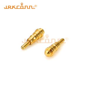 Double Headed Gold Plated Pogo Pin Connector with 3 ~ 5A Current Rating and