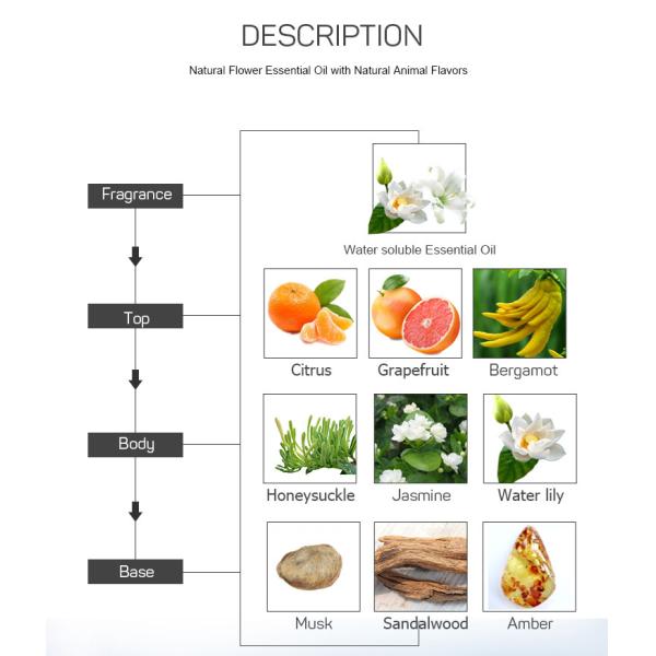 Pure Lotus Water Lily Aromatherapy Essential Oils Water Soluble For Electric Diffuser