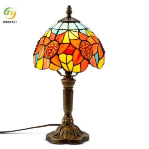 China 20*37CM Glass Mushroom Highstand Upholstery Ambient Light Bedside Reading Book Light factory