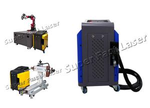 China Portable Rust Removal Machine 100W Mini Size Oil Stain Remover Laser Handheld Operation factory