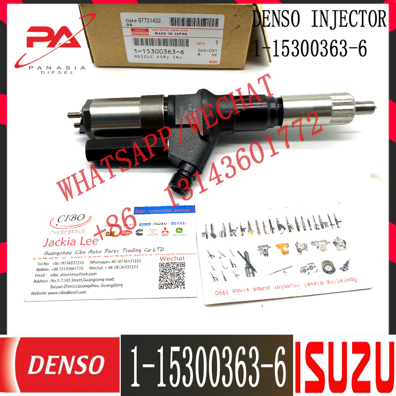 Diesel Nozzle Injectors 095000-0345 095000-0346 For ISUZU 6TE1 1-15300363-5 1-15300363-6