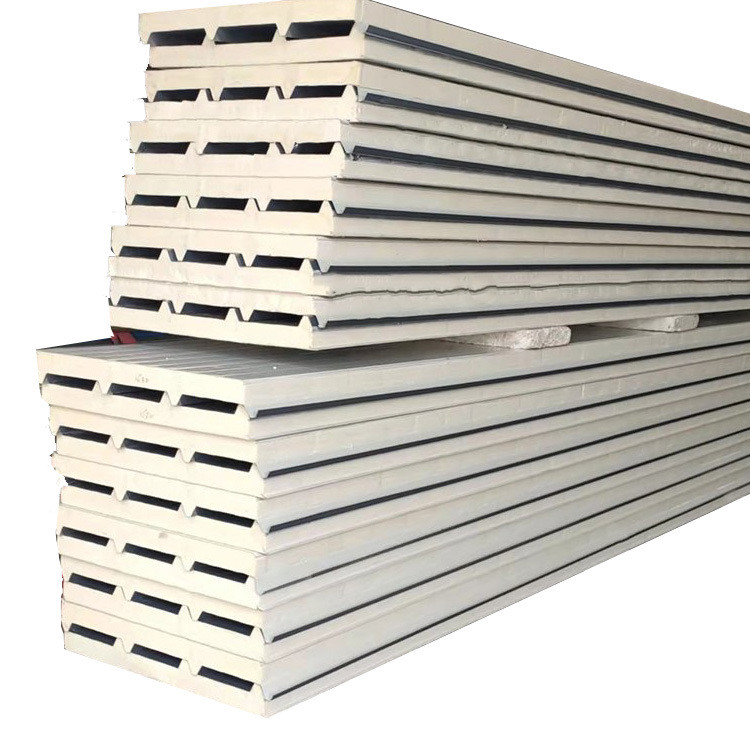 Metal Roofing Sandwich Panel with PPGI and PU Polyurethane Core Material