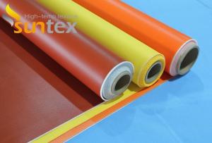 China Silicone Coated Fiberglass Fabric For Insulation Facings And Removable Insulation Blankets factory