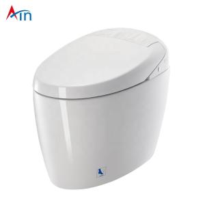 China Anti Bacteria Seat Bathroom Smart Toilet Automatic Heating , Concealed Tank factory