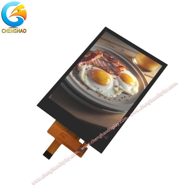 China 240x320 ips tft lcd display 3.2 Inch 10Pins SPI Interface with Black Glass Cover factory