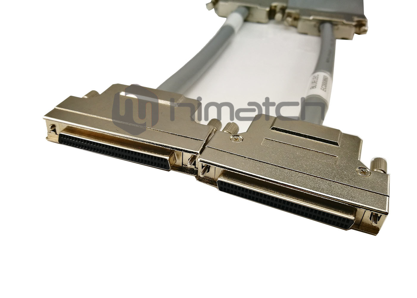 68 Pin Female To 68 Pin Female Custom SCSI Cables For Industrial Printer
