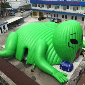 China Custom Event Party Large Inflatable Tennis Court Tent Colourful Tarpaulin Material factory