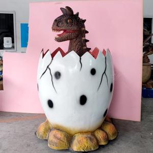 China Customized Electric Animatronic Dinosaur Egg Model For Amusement Park factory