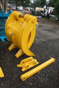 China Rotating Motor Hydraulic Log Grapple With 1800mm Big Jaw Opening factory