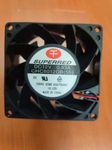 China Custom Sizes DC Computer Fan Ball Bearing/Sleeve Bearing Black Color factory