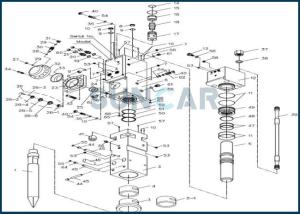 China DD691520 Breaker Seals Repair Kit Fits HK330 In BHI Hydraulic Hammer factory
