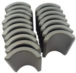 Arc Shaped Ceramic Ferrite Magnets For Ceiling Fan Brushless DC Motor