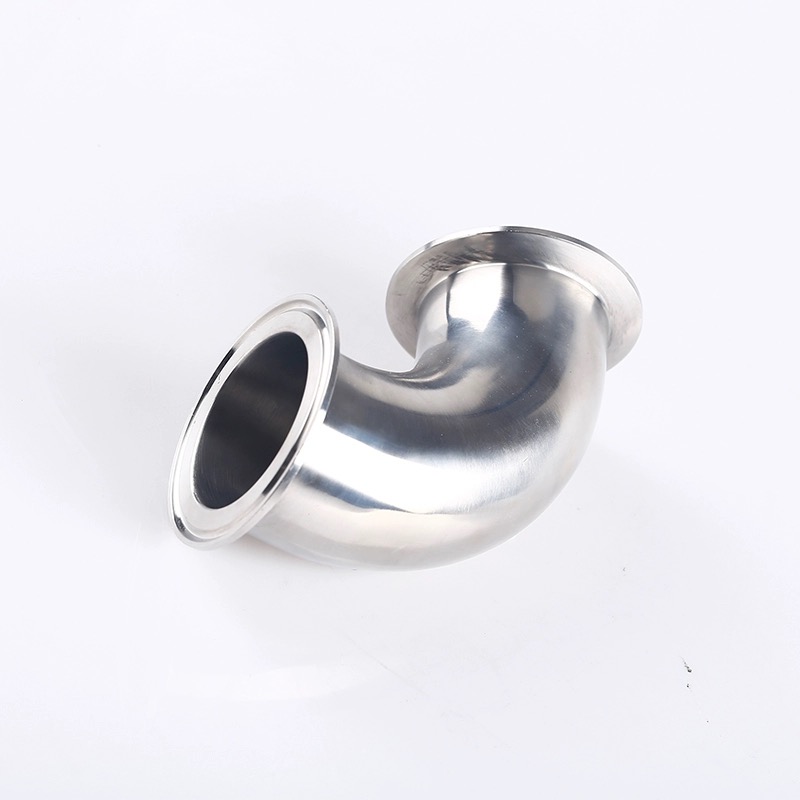 ODM Customized SS304/SS316L Stainless Steel 90 Degree Weld Elbow Bend Pipe Fitting