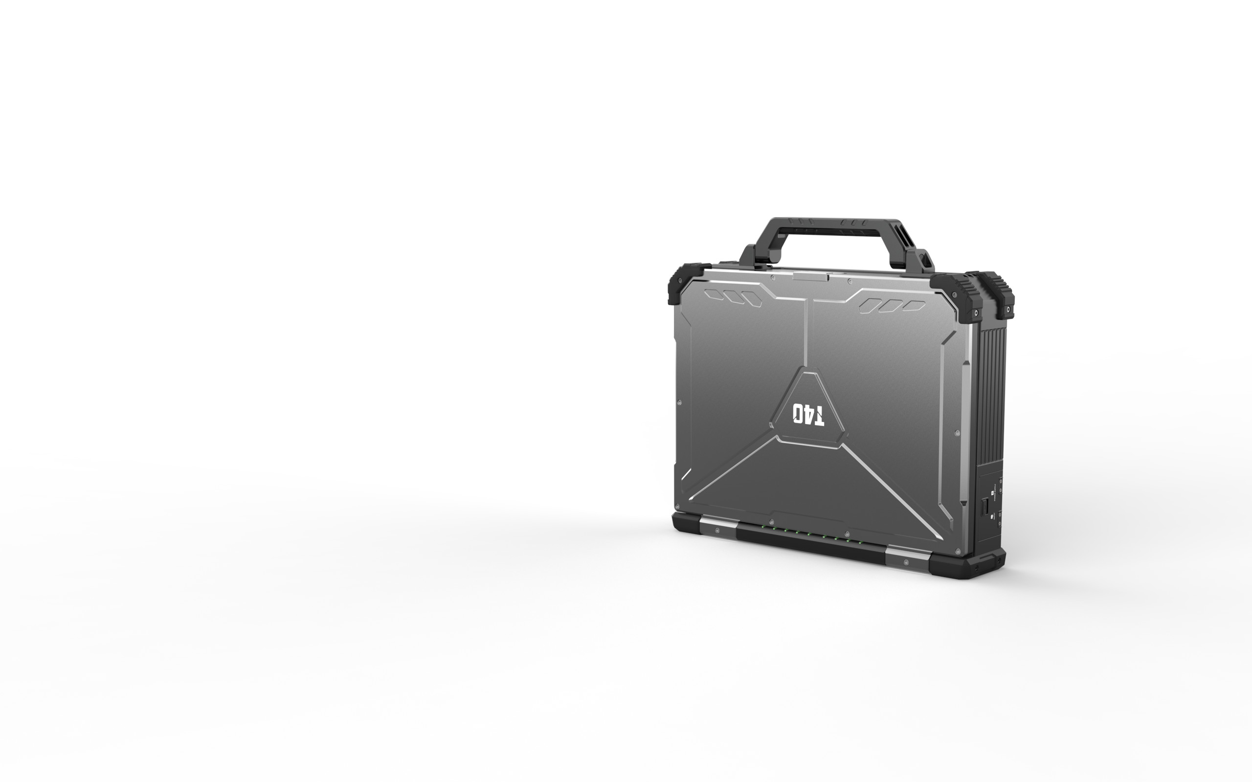 Linux OS UAV Ground Station with 13.3in 1920x1080 1000 CCD screen