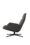Lady Jane Bergere Fiberglass Arm Chair With 4 Spoke Base / Armrests