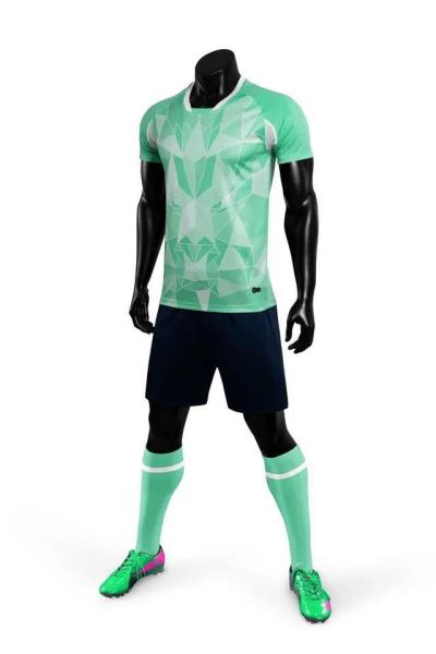 Soccer Uniforms Sets Sports Wear Blank Soccer Jersey National Club Team Training