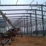 Wind Resist Pre Engineered Steel Building High Strength Steel Structural