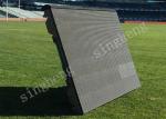 P10 Football Stadium Perimeter LED Display Unique Tilt Angle Design Eye Catching