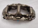 6 Position Car Brake Caliper GT6 Matte Gray Green Logo Customized