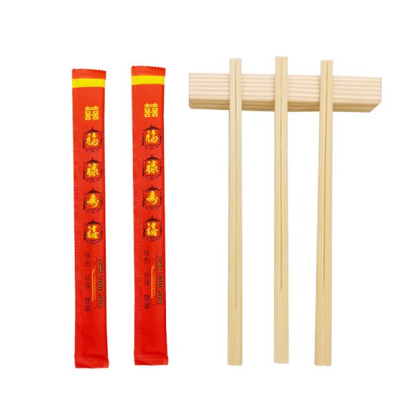 China Eco-friendly Tensoge Customized Disposable Bamboo Chopsticks 100% Natural Color 210mm/240mm*4.3mm/4.8mm/5.0mm factory