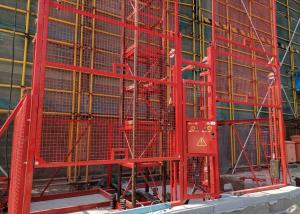 China Customized Construction Hoist Elevator , Durable Construction Passenger Lift factory
