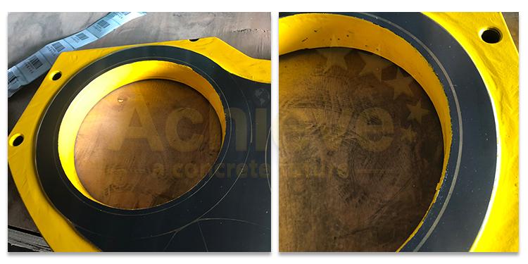 C00178600 PUTZMEISTER Concrete Pump Parts Glasses Plate And Wear Ring