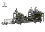 150M/min 4KW Non Woven Fabric Making Machine Spunbonded