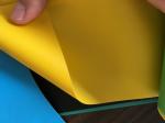 Colorful PVC Coated Tarpaulin Polyester Fabric In Roll 1000D X 1000D 20X20 650