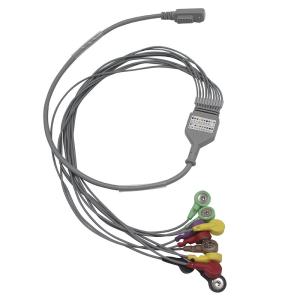 China JincoMed New Type Holter ECG Cable and Leadwires 10 lead patient monitor factory