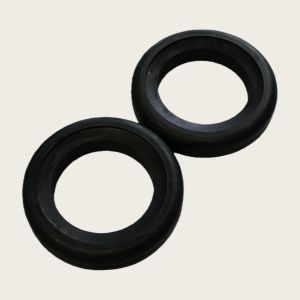 China Road Sweeper Specialized Solid Wheel + Suction Cup Mobility + Rubber Construction on sale