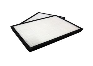 China High Air Flow Hepa Filter For Home Furnace , White Custom High Temp Filter factory