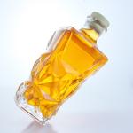 Unique Design 800ml Glass Bottle for Beer Gin Rum Champagne Brandy Whisky Clear