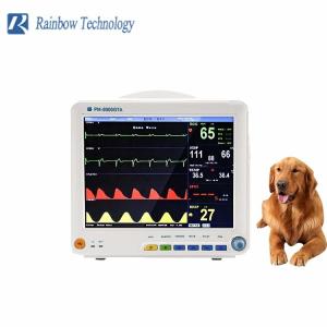 China 12.1 Inch Veterinary Patient Monitor Portable For Animals Patient Vital Signs factory