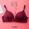 Breathable Sexy Women Bras Transparent Solid Antibacterial Wireless