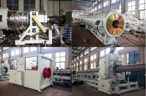 China High Output PVC Pipe Production Line Double Screw Extruder Low Electric Consumption factory
