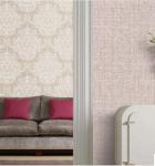 Korean Style Living Room Wallpaper , Interior Decorating Wallpaper 1.06*10m